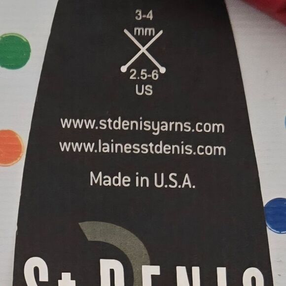 St. Denis Boreale Wool Yarn BLUE EGGSHELL 3 BALLS, 225 Yds Ea - Picture 8 of 12